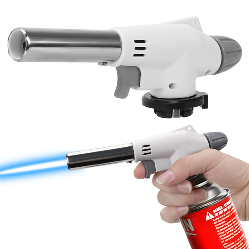 Camping Cooking Butane - Pistola de chama de metal portátil,