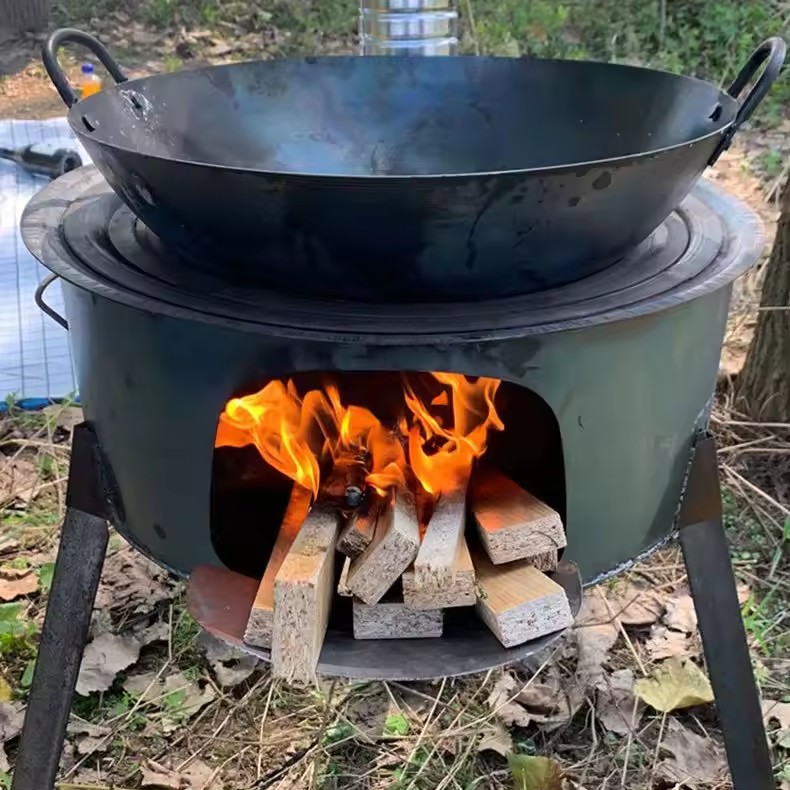 Camping Cooking Hot Plate - Fogão Portátil Desmontável de 68cm para