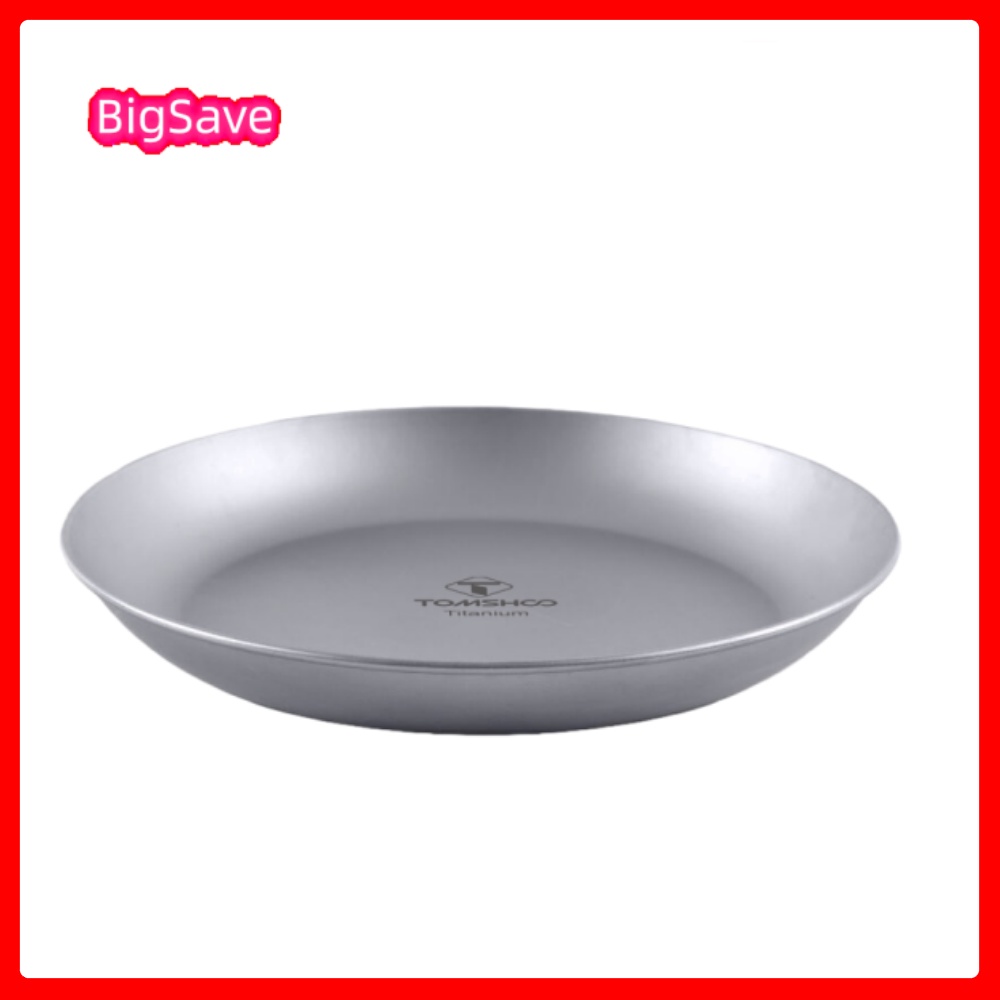 Camping Cooking Disc - Prato Redondo Portátil de Titânio para