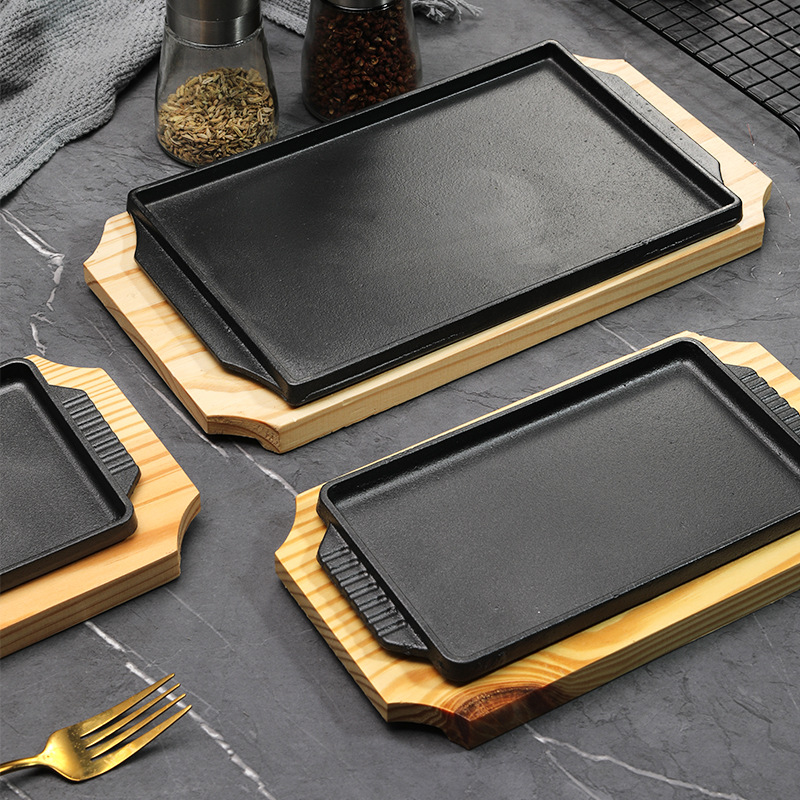 Camping Cooking Griddle - Chapa de Grelhar Teppanyaki em Ferro