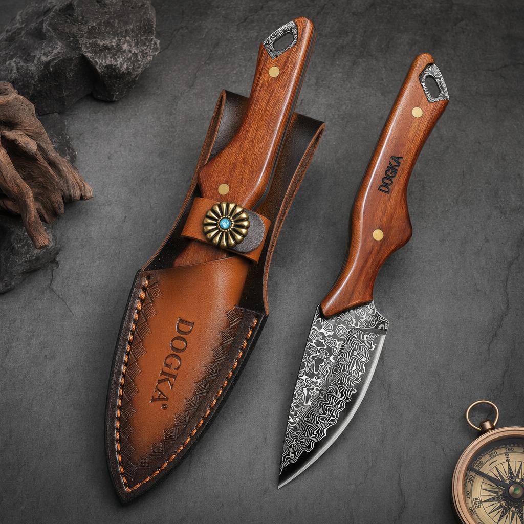 Camping Cooking Multi Tool - Faca Utilitária de Cozinha em Aço