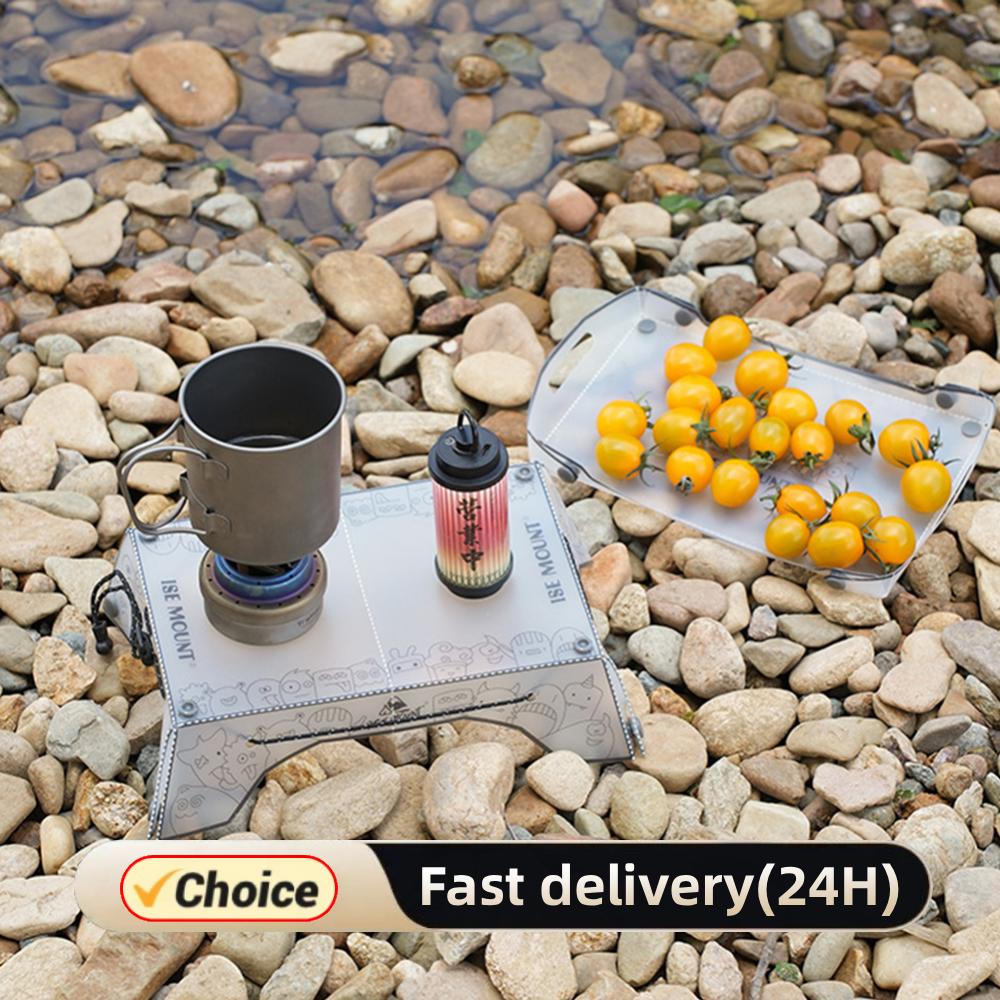 Camping Cooking Multi Tool - Portátil dobrável mini mesa de acampamento