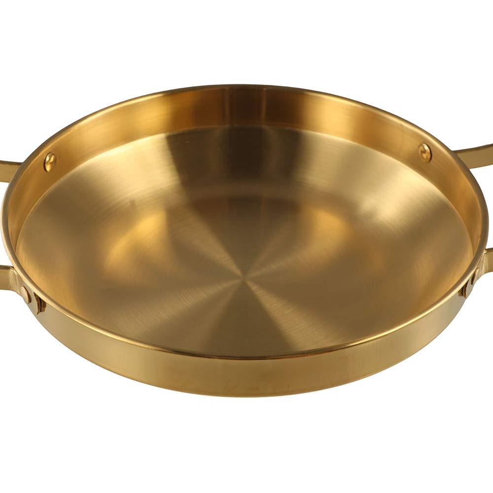 Camping Cooking Hot Plate - Prato de churrasco durável frigideira tigela