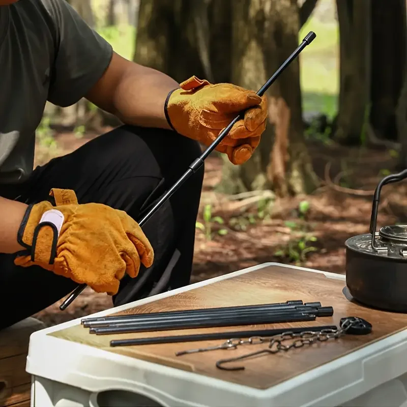 Camping Cooking Multi Tool - Suporte Tripé Grande para Fogueira ao
