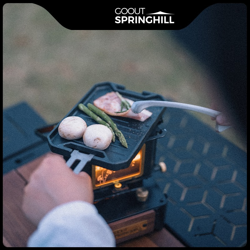 Camping Cooking Survival - Panela de Grelhar Portátil COOUT SPRINGHILL