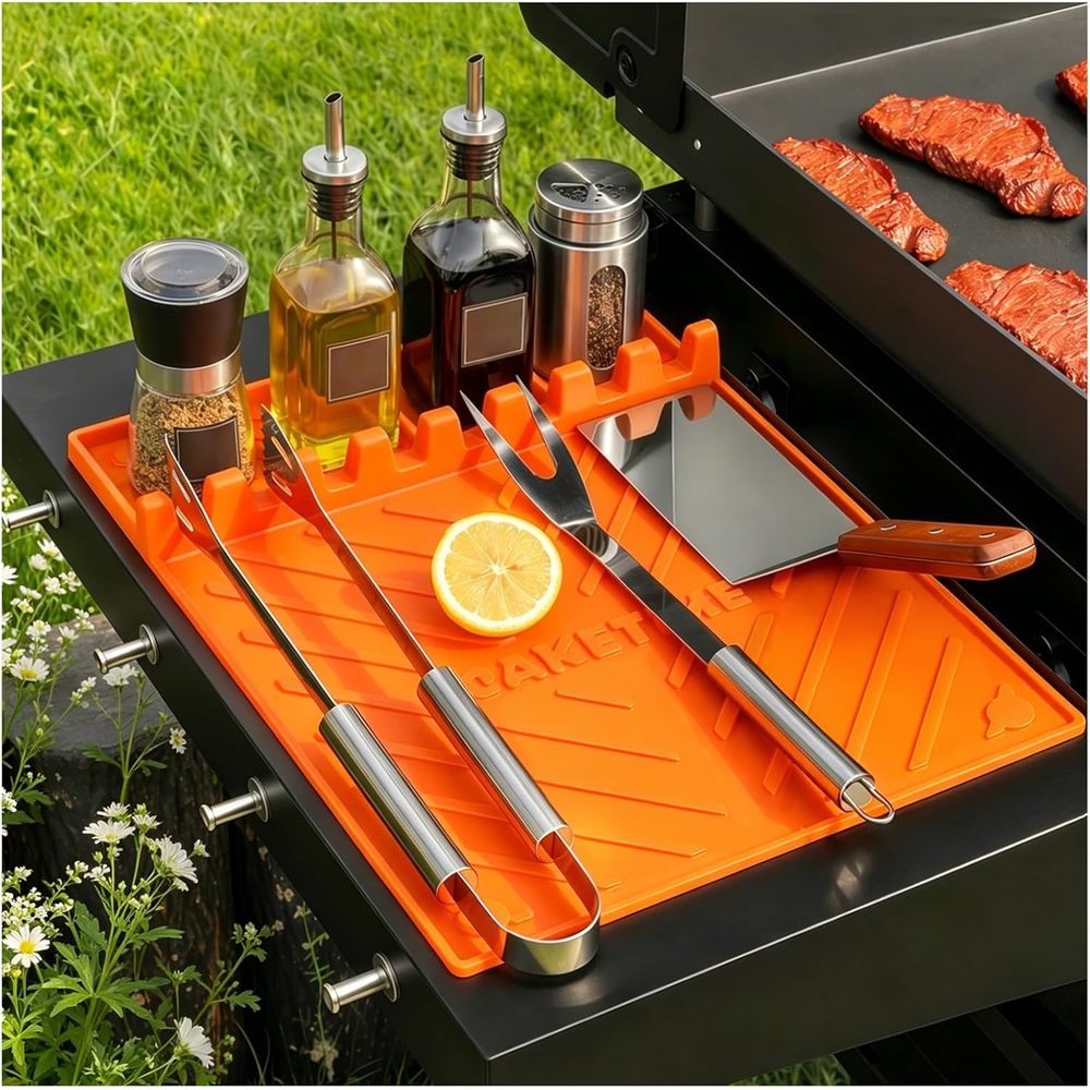 Camping Cooking Griddle - Tapetes de Silicone para Grelha ou