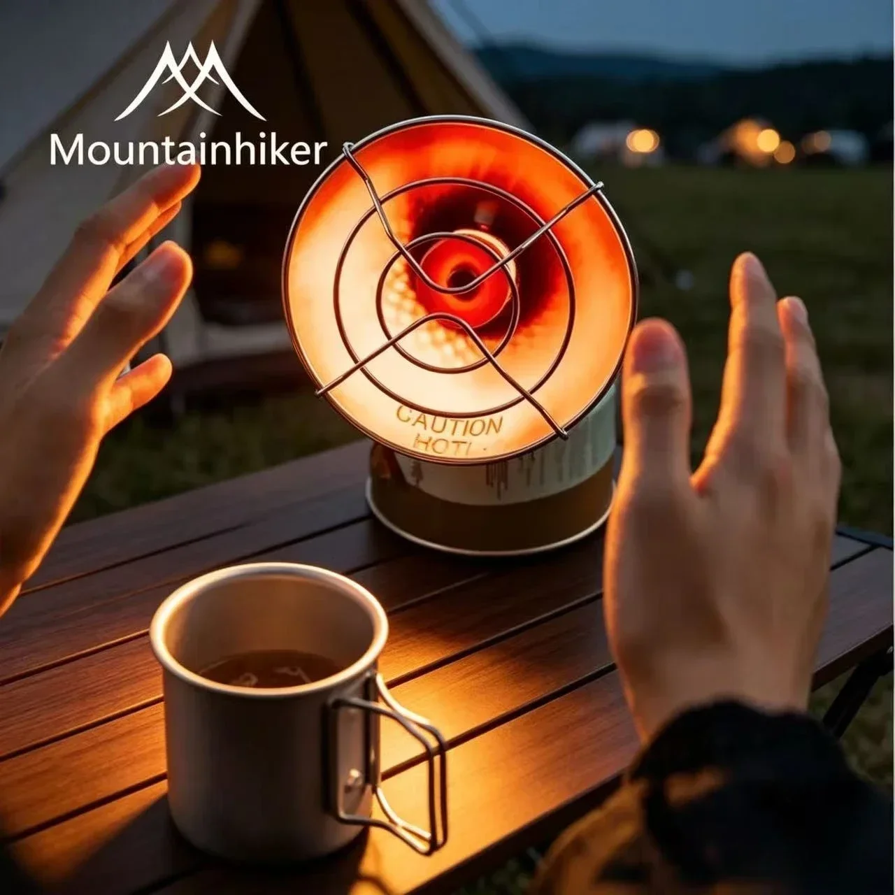 Camping Cooking Butane - Aquecedor a Gás Portátil Mini para