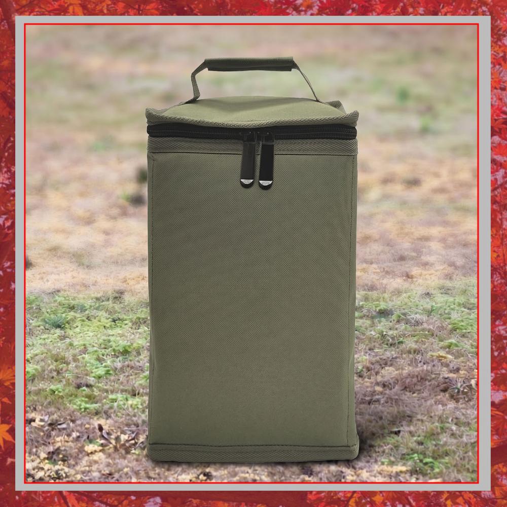 Camping Cooking Cylinder - Bolsa de armazenamento de lona de