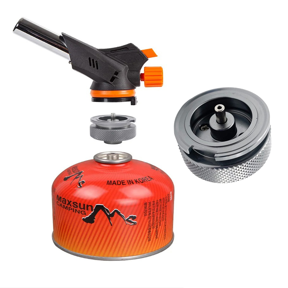 Adaptador de vasilha de gás de - Camping Cooking Butane avaliação e preço
