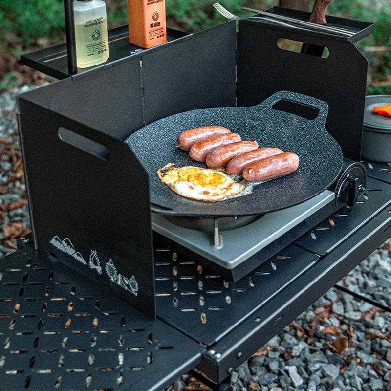 Bloqueador de vento ao ar livr - Camping Cooking Wind Blocker avaliação e preço