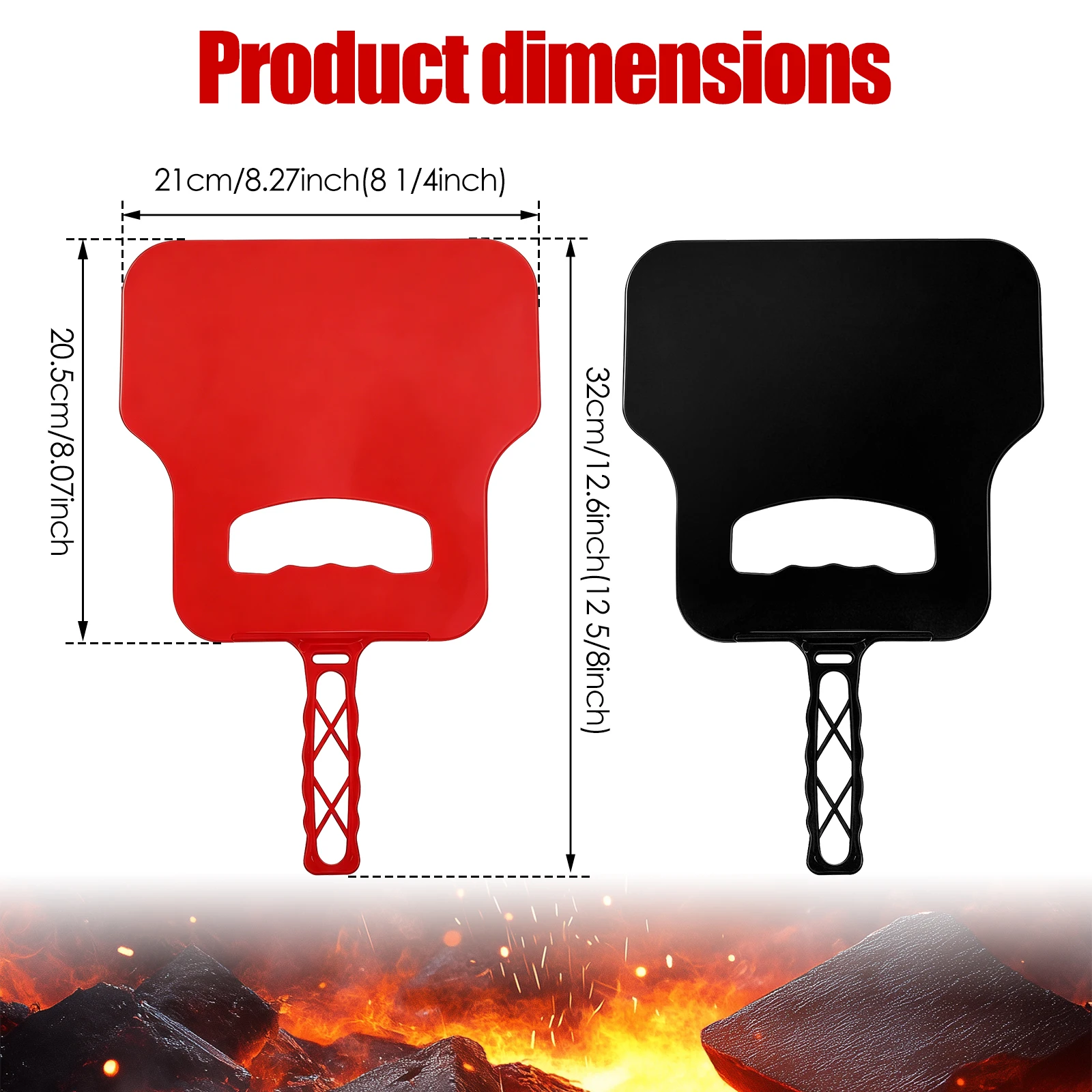Ventilador Manual de Plástico  - Camping Cooking Griddle avaliação e preço