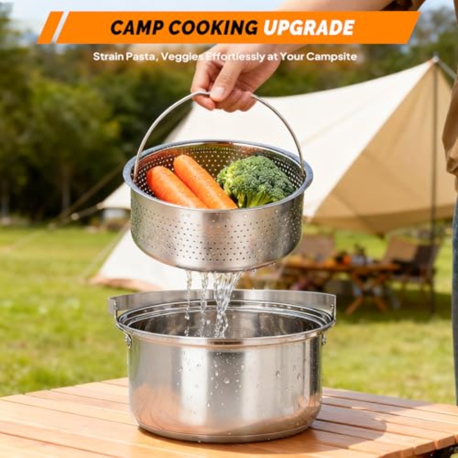 Conjunto de Utensílios de Cozi - Camping Cooking Set Lightweight avaliação e preço