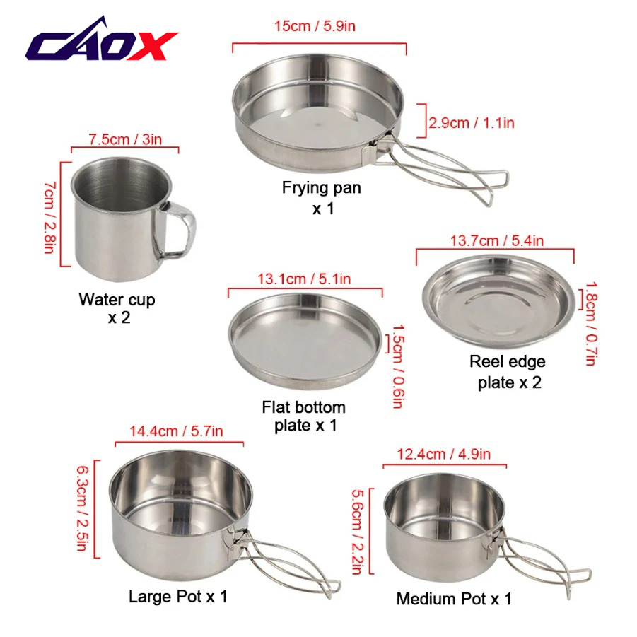 Conjunto de Utensílios de Camp - Camping Cooking Hot Plate avaliação e preço