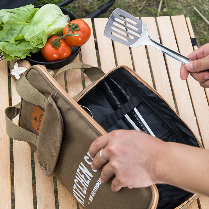 Conjunto de Utensílios de Cozi - Camping Cooking Survival avaliação e preço