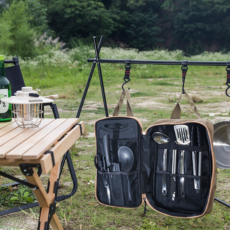 Conjunto de Utensílios de Cozi - Camping Cooking Survival avaliação e preço