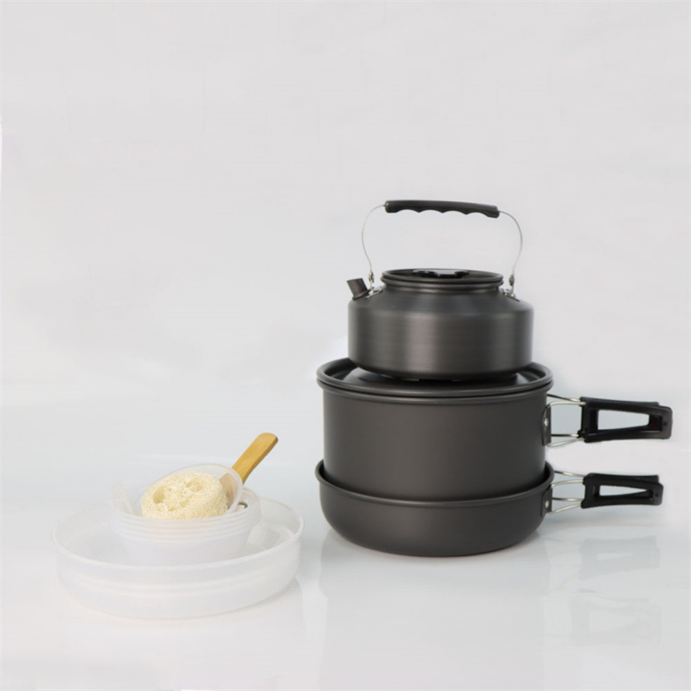 Conjunto de Cozinha para Campi - Camping Cooking Set Lightweight avaliação e preço
