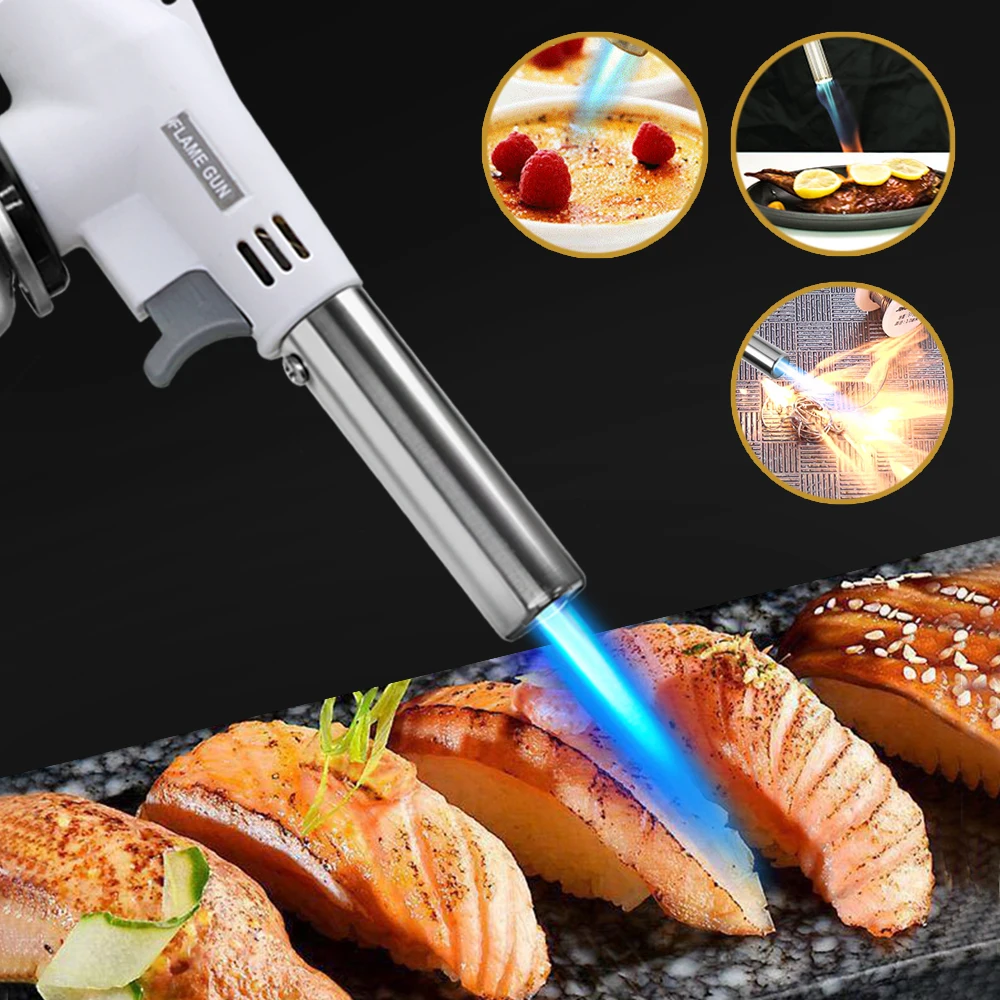 Pistola de chama de metal port - Camping Cooking Butane avaliação e preço