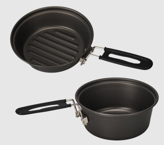 Conjunto de panelas de acampam - Camping Cooking Set Lightweight avaliação e preço