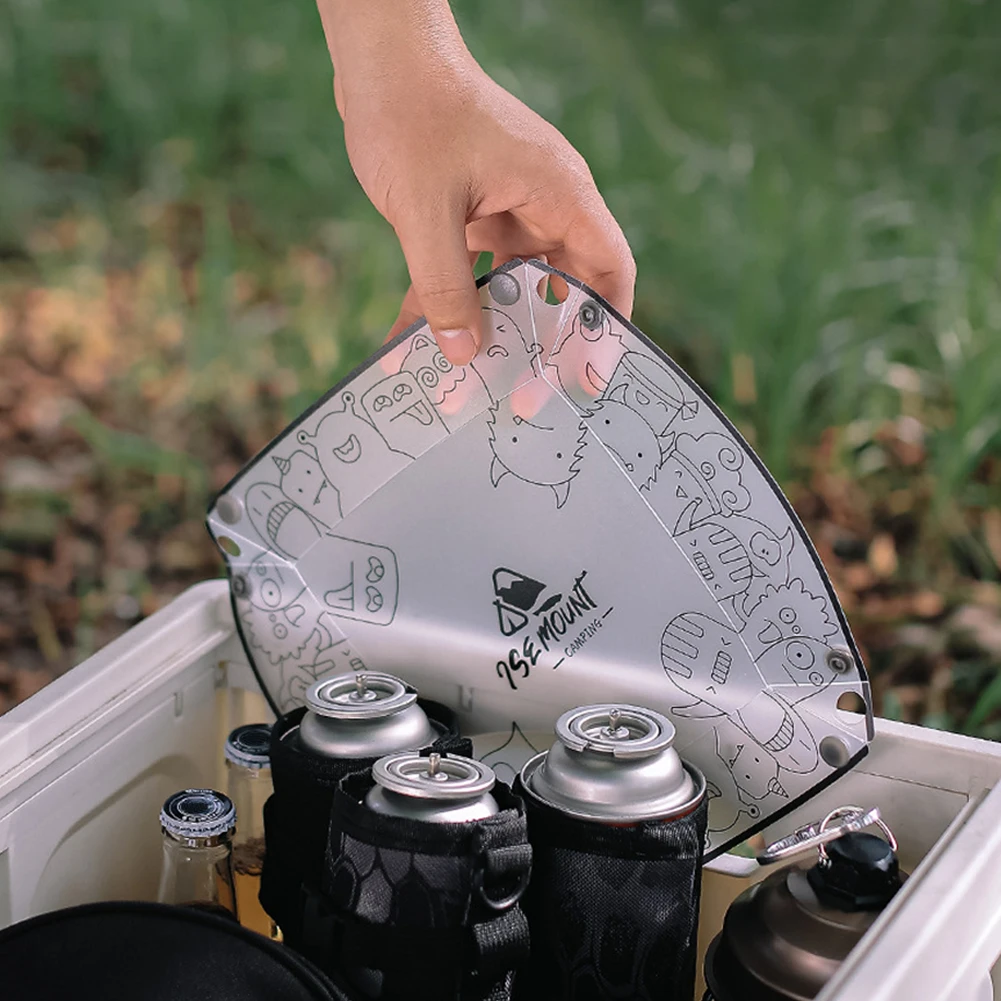 PP dobrável louça portátil aca - Camping Cooking Disc avaliação e preço