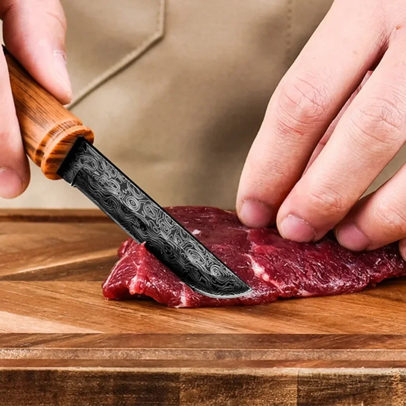 Faca da utilidade do punho plá - Camping Cooking Multi Tool avaliação e preço