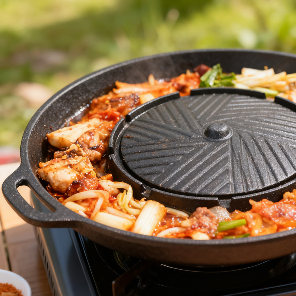 Kosun coreano churrasqueira pa - Camping Cooking Survival avaliação e preço