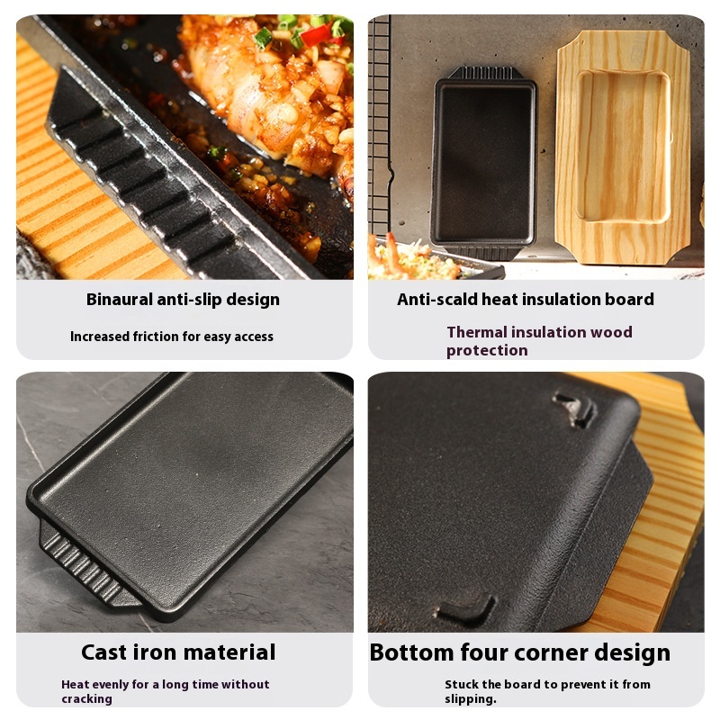 Chapa de Grelhar Teppanyaki em - Camping Cooking Griddle avaliação e preço
