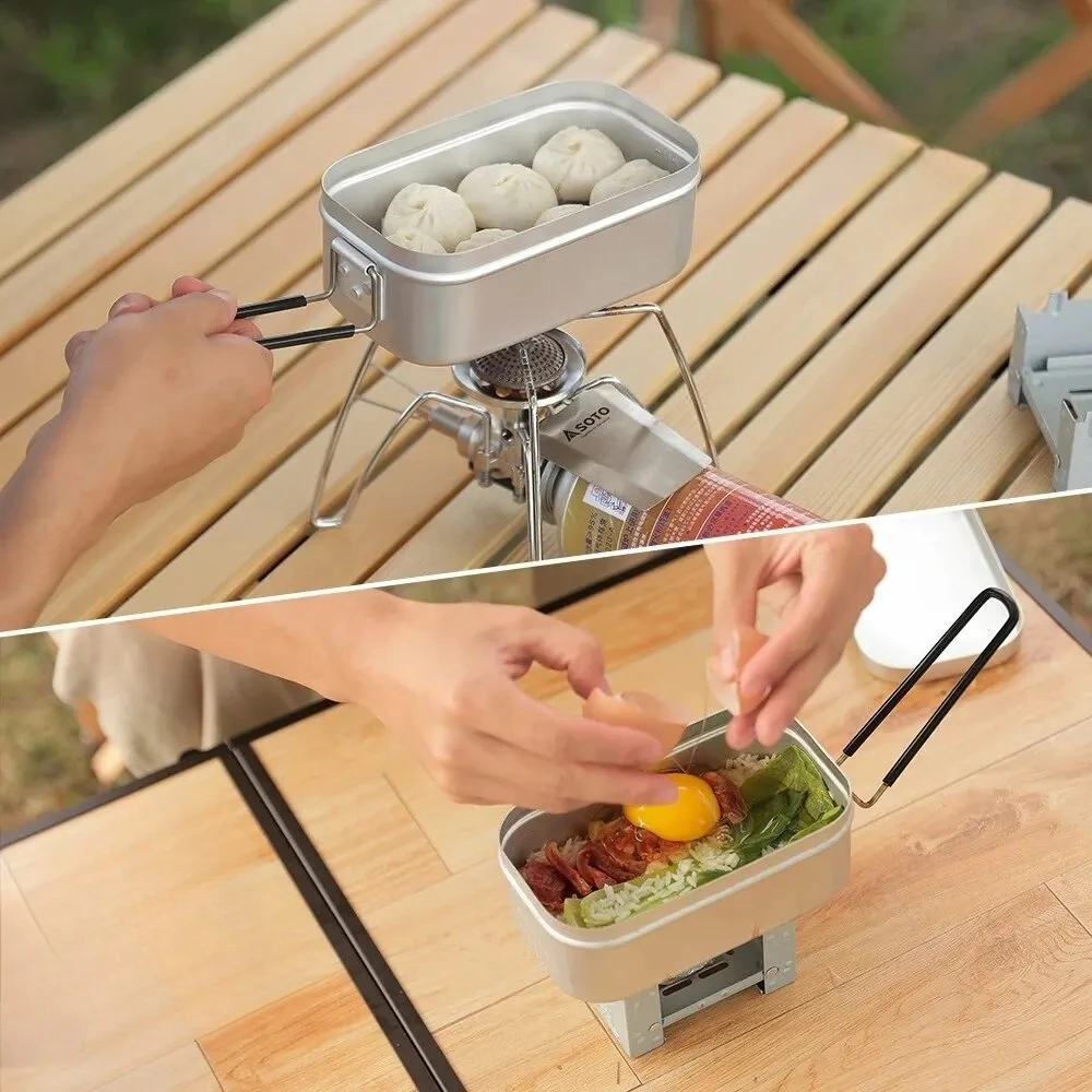 Lancheiras de alumínio 800/140 - Camping Outdoor Cooking Table avaliação e preço