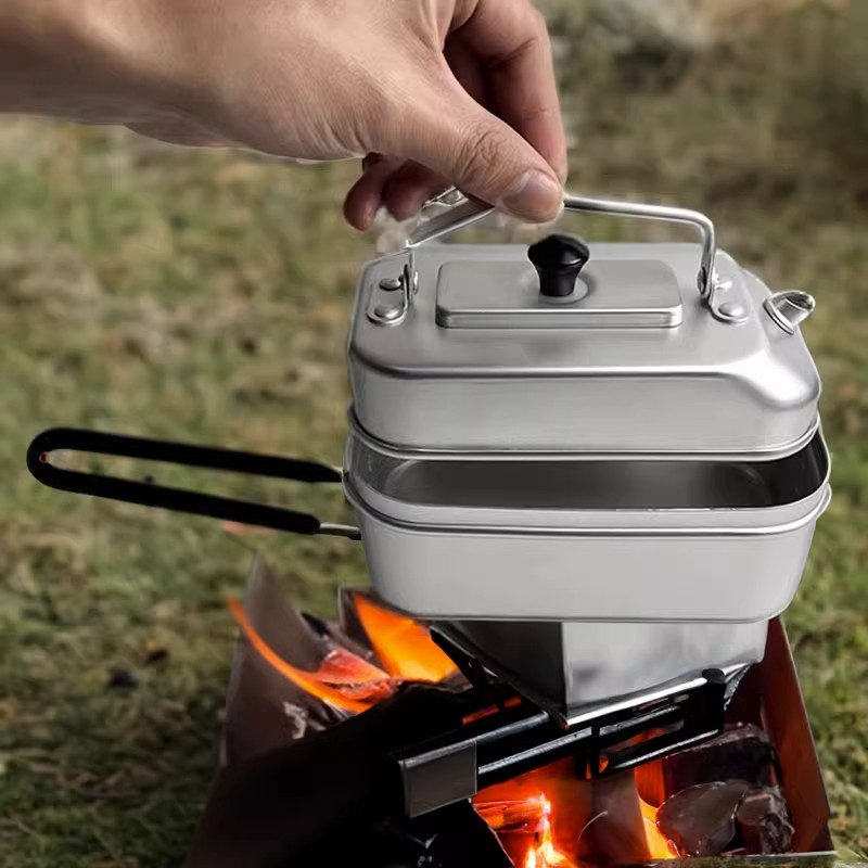 Ultraleve Portátil Picnic Chal - Camping Cooking Cylinder avaliação e preço