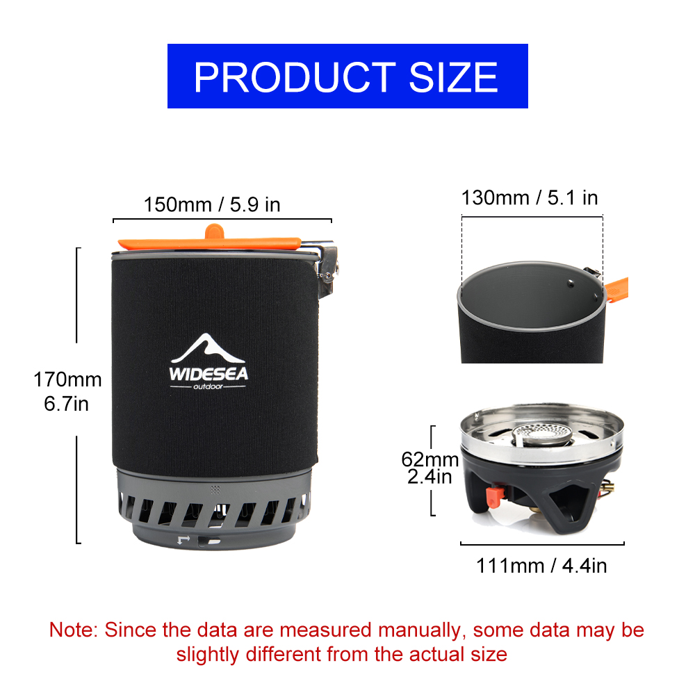 Widesea acampamento sistema de - Camping Cooking Stove avaliação e preço