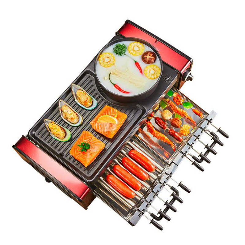 Churrasqueira Elétrica Domésti - Camping Cooking Hot Plate avaliação e preço