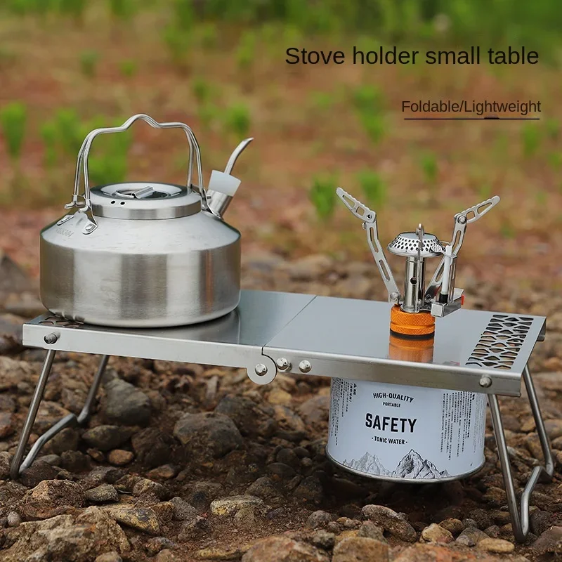 Mesa de Chá Portátil Mini para - Camping Cooking Griddle avaliação e preço