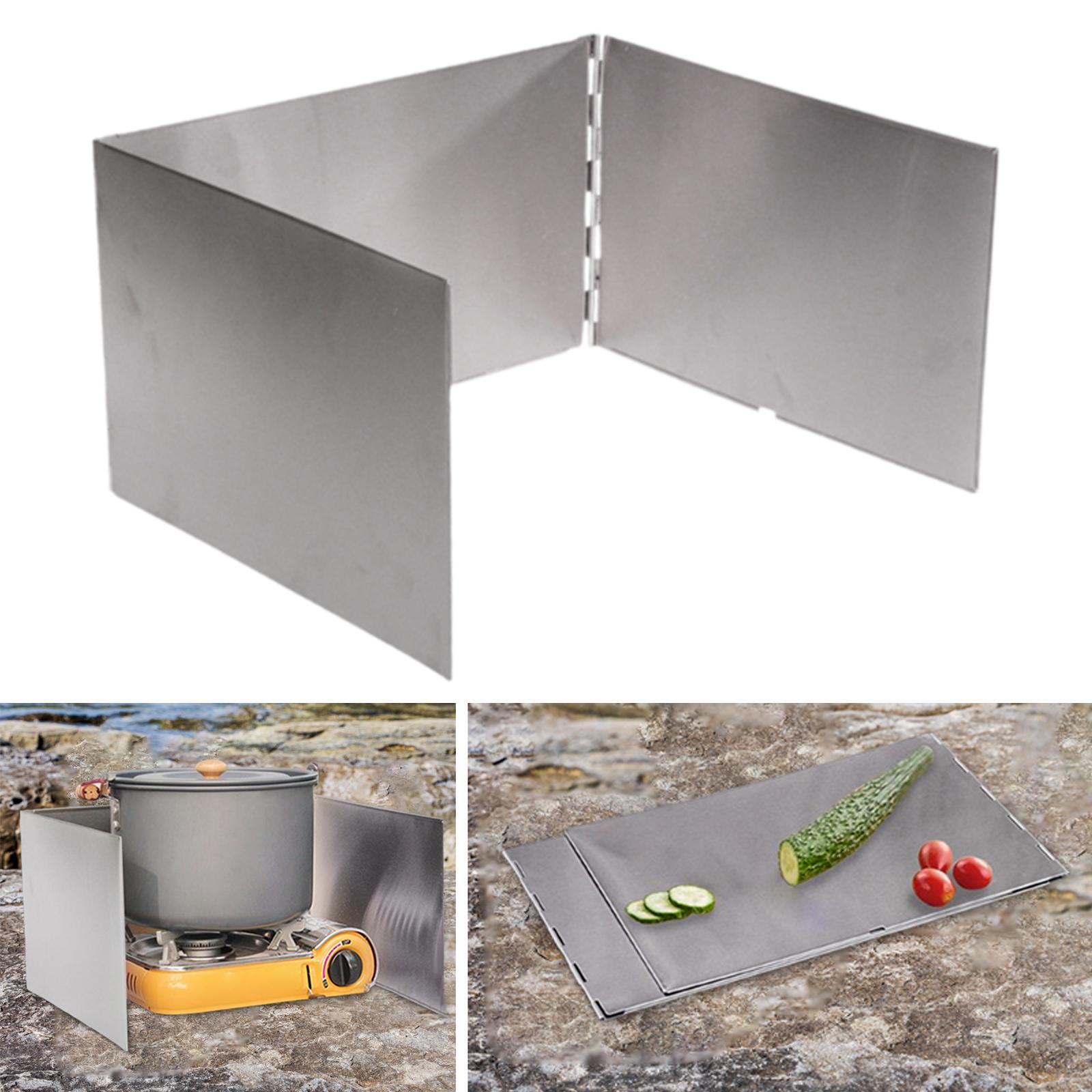 Protetor de Vento para Camping - Camping Cooking Wind Blocker avaliação e preço