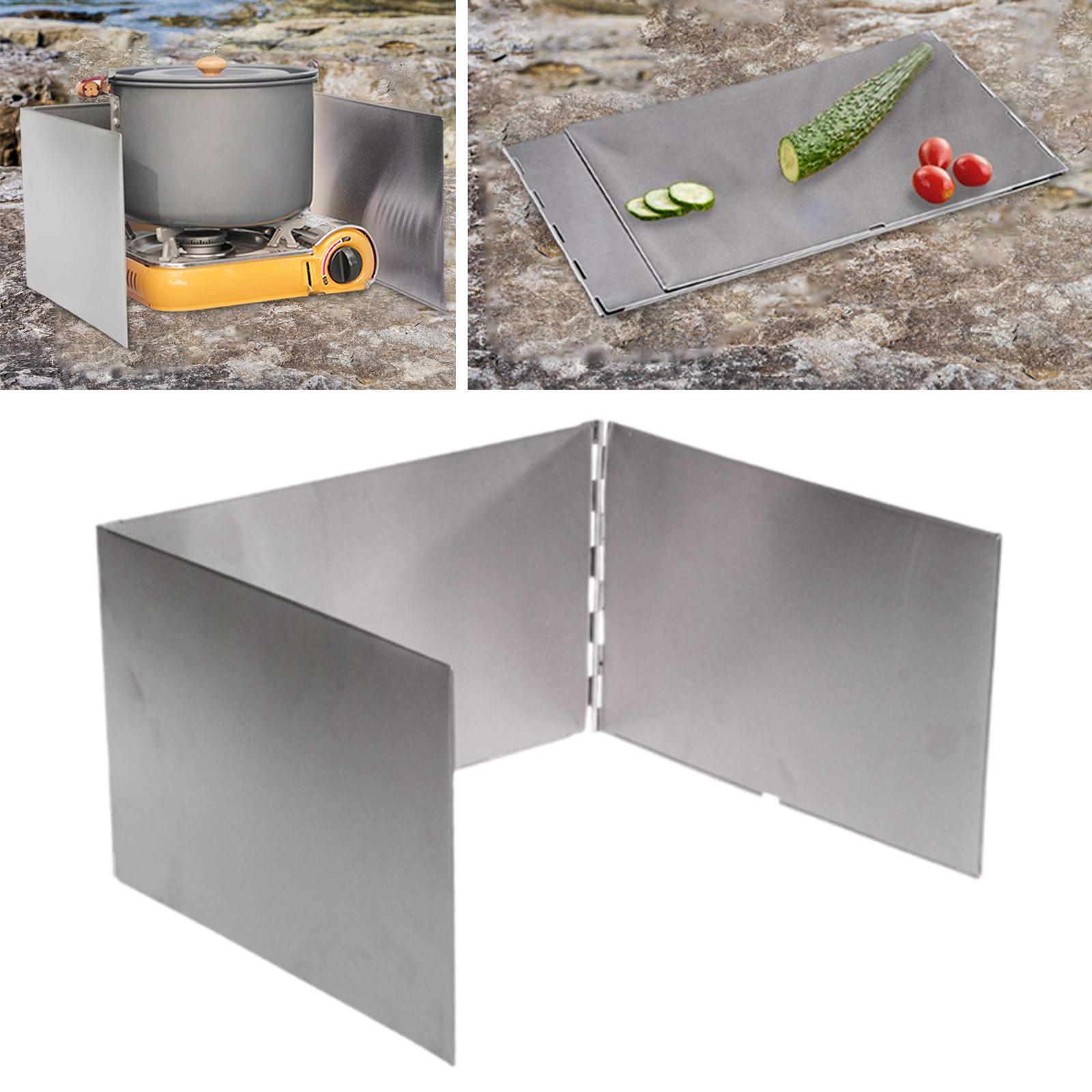 Protetor de Vento para Camping - Camping Cooking Wind Blocker avaliação e preço