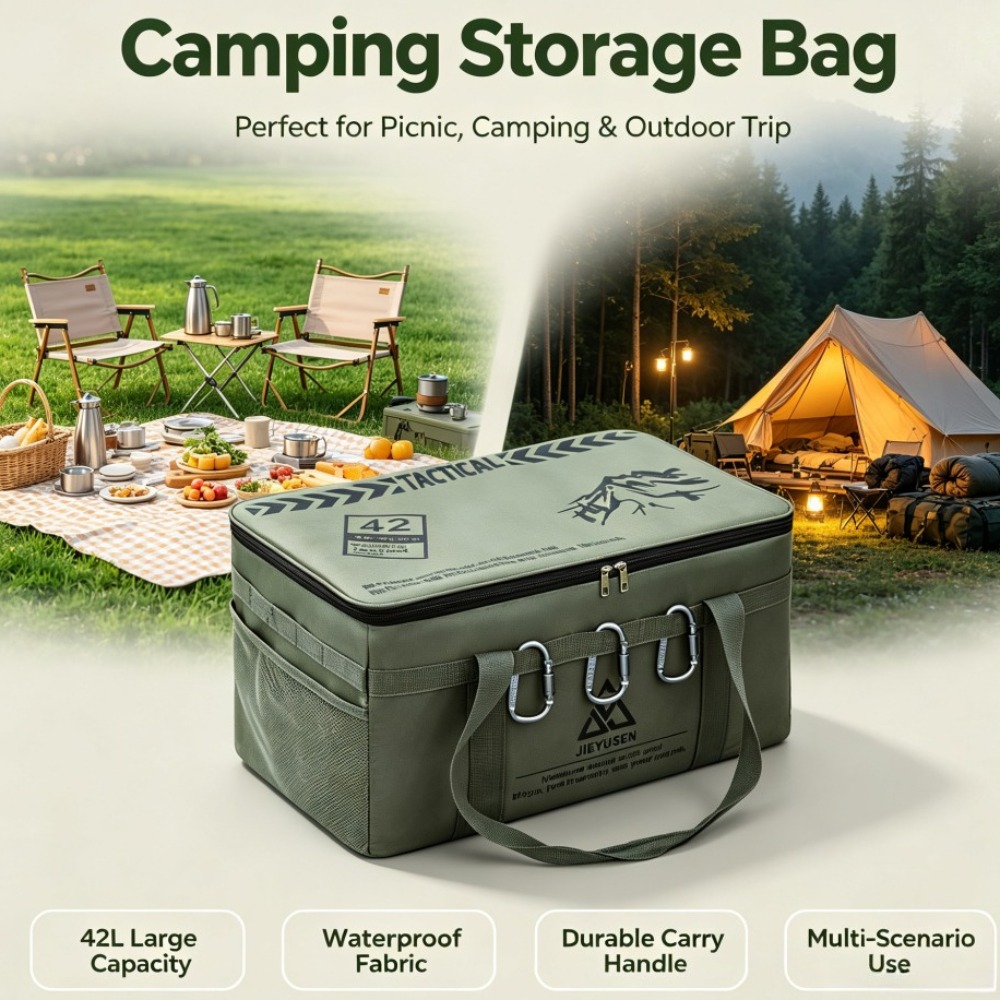 Caixa de Armazenamento Dobráve - Camping Outdoor Cooking Table avaliação e preço