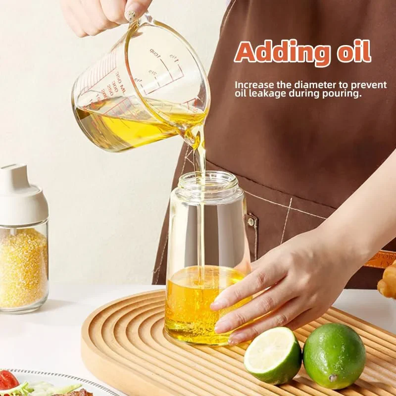 Spray de Óleo 2 em 1, Garrafa  - Camping Cooking Recipes avaliação e preço