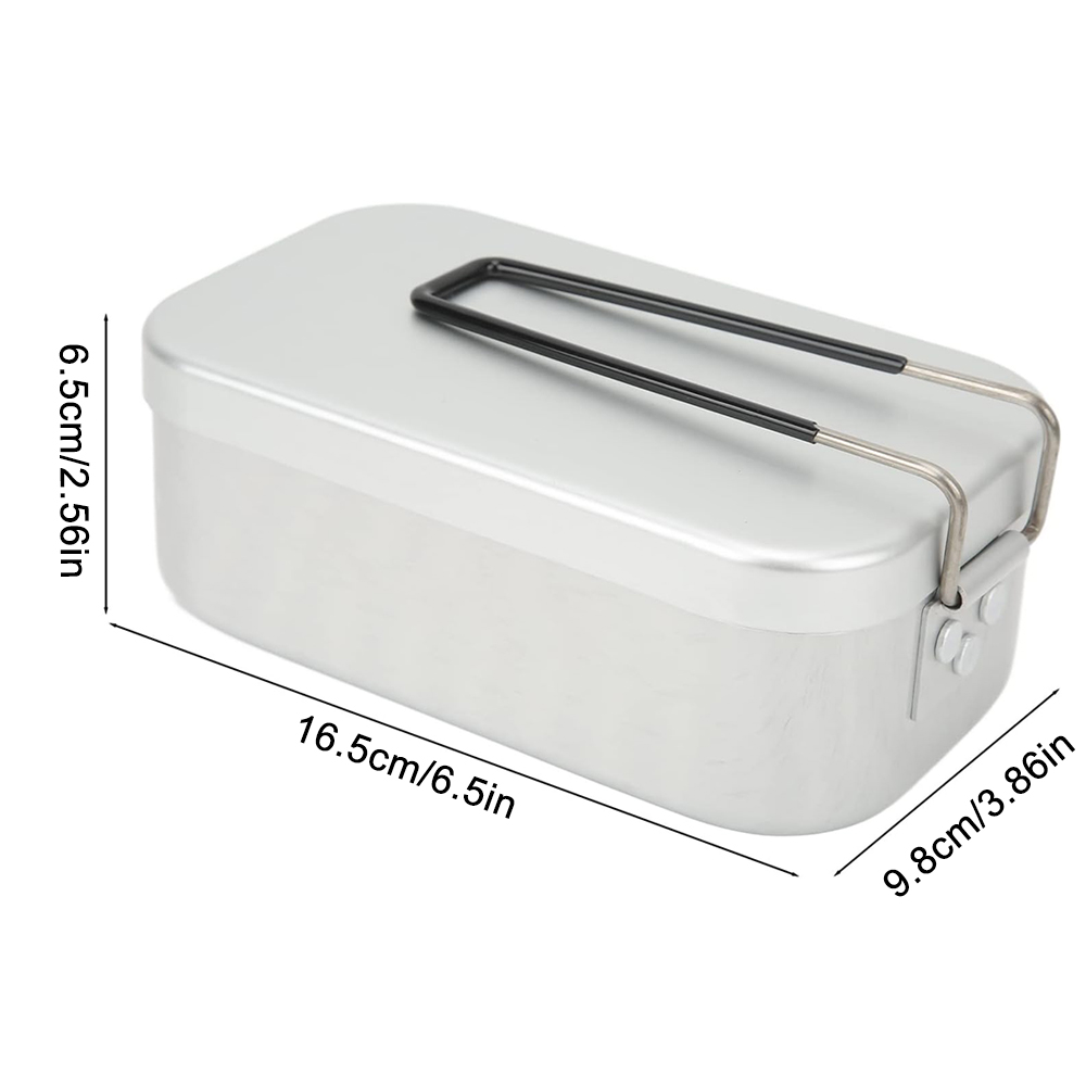 Lancheiras de alumínio 800ml,  - Camping Cooking Survival avaliação e preço