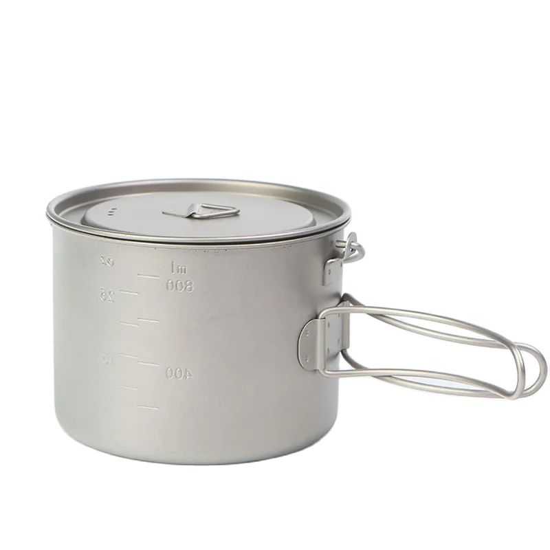 Panela de titânio com alça sus - Camping Cooking Stove avaliação e preço