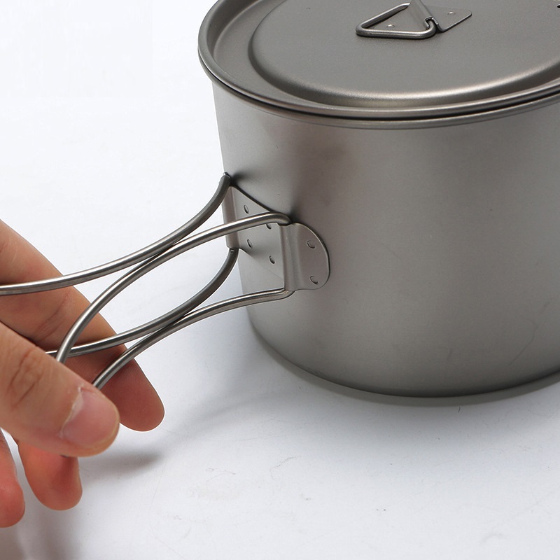 Panela de titânio com alça sus - Camping Cooking Stove avaliação e preço
