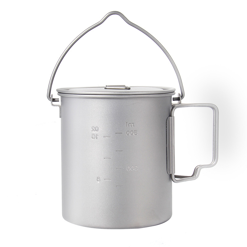 Panela de titânio com alça sus - Camping Cooking Stove avaliação e preço