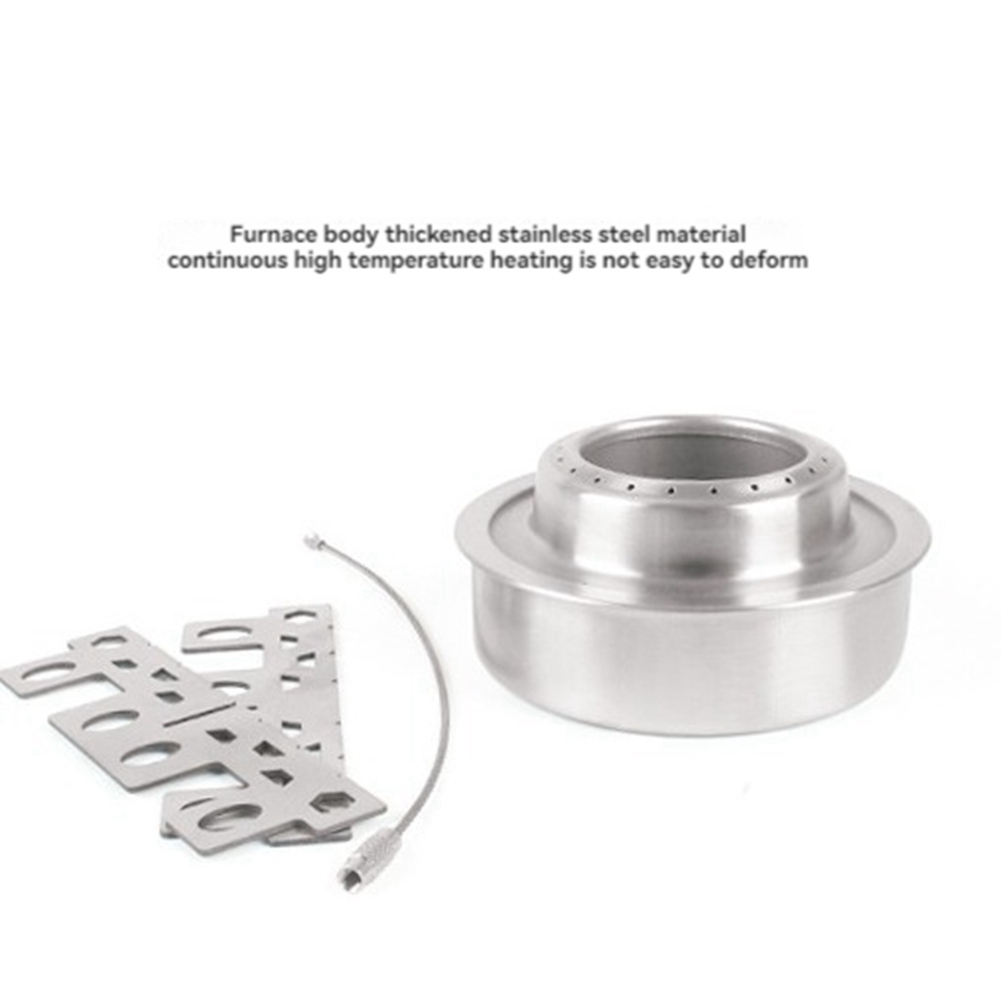 Portátil mini fogão a álcool c - Camping Cooking Multi Tool avaliação e preço