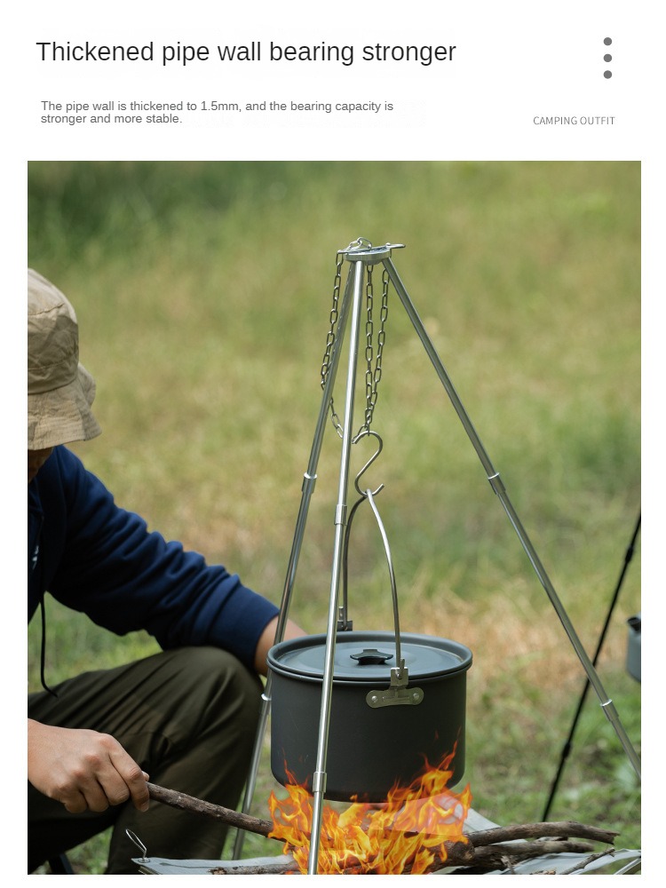 Portátil Camping Fogueira Trip - Camping Cooking Multi Tool avaliação e preço