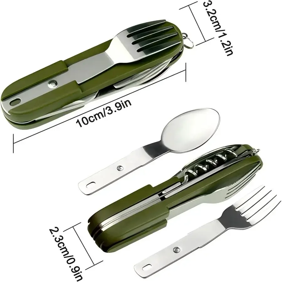 Conjunto de Utensílios de Viag - Camping Cooking Survival avaliação e preço