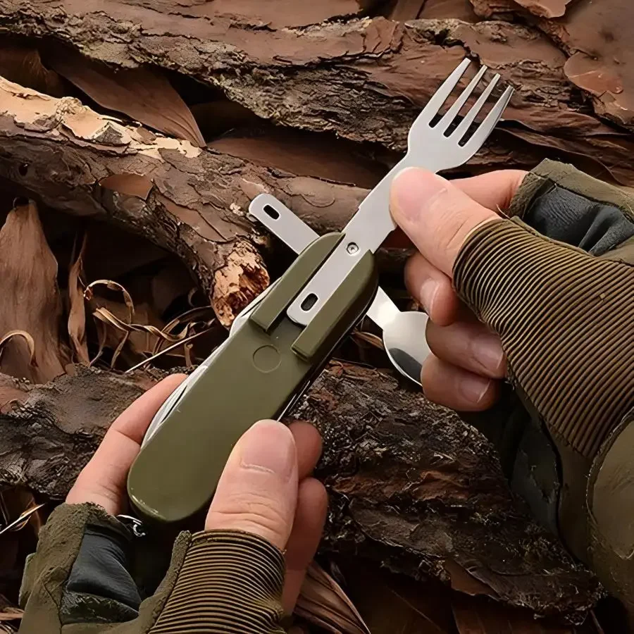 Conjunto de Utensílios de Viag - Camping Cooking Survival avaliação e preço
