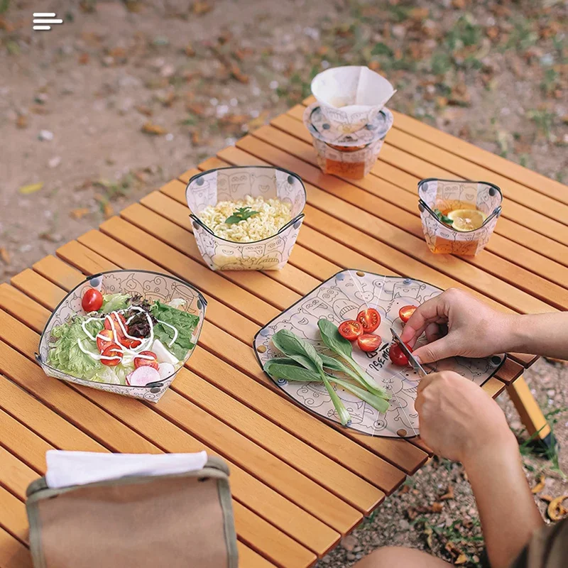 Louça dobrável multiúso, ao ar - Camping Cooking Disc avaliação e preço