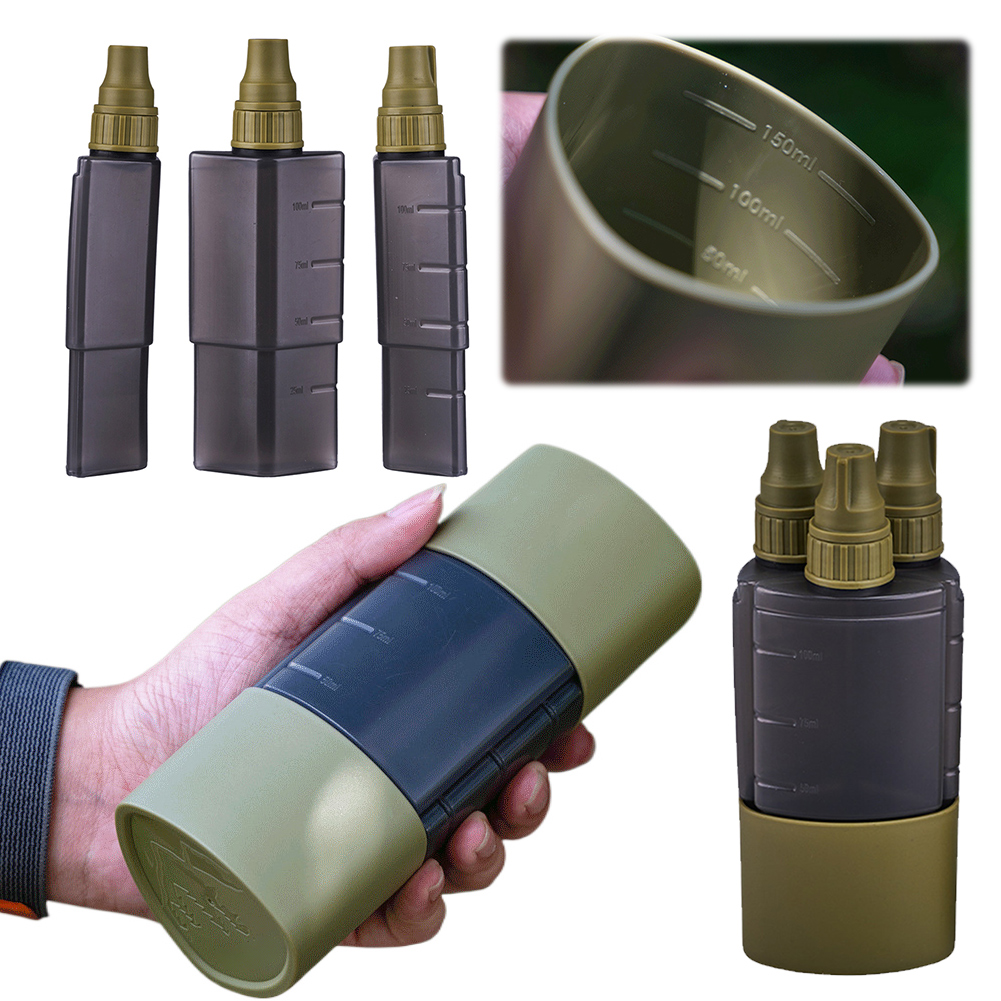 3 em 1 garrafa dispensadora de - Camping Cooking Survival avaliação e preço