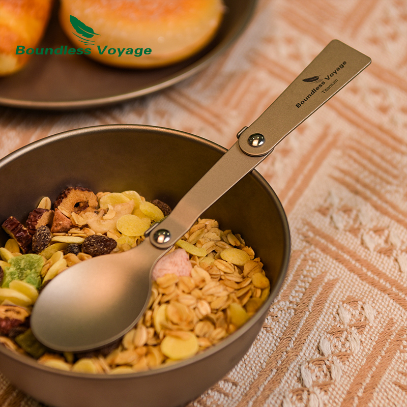 Talheres de titânio para acamp - Camping Cooking Disc avaliação e preço