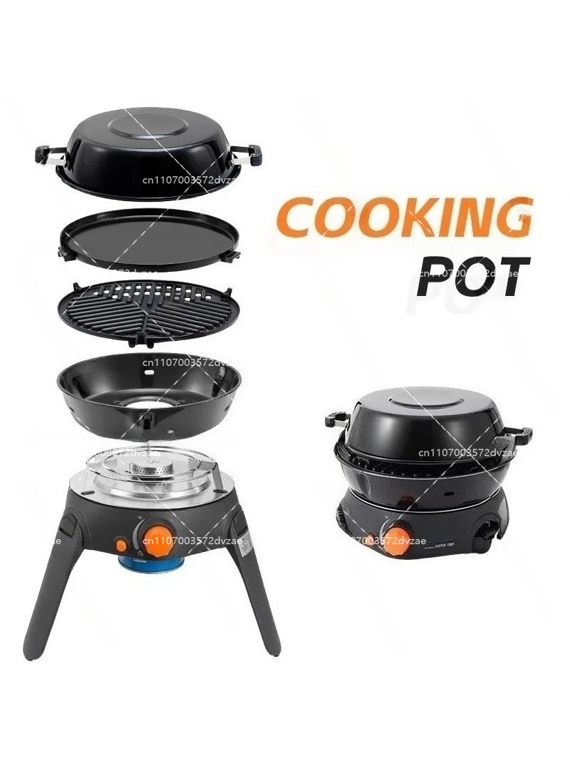 Fogão a Gás Multifuncional par - Camping Cooking Stove avaliação e preço