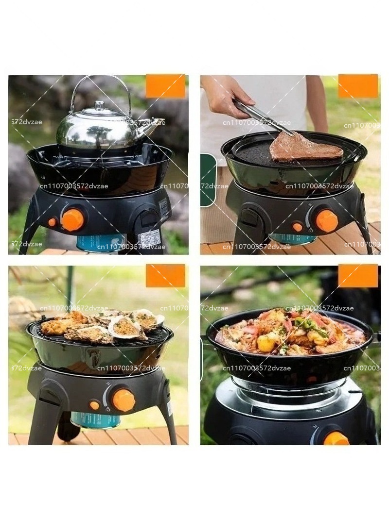Fogão a Gás Multifuncional par - Camping Cooking Stove avaliação e preço