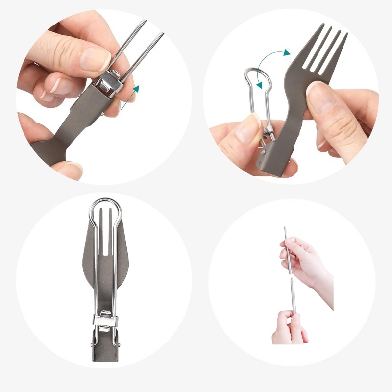 Conjunto de Utensílios de Titâ - Camping Cooking Survival avaliação e preço