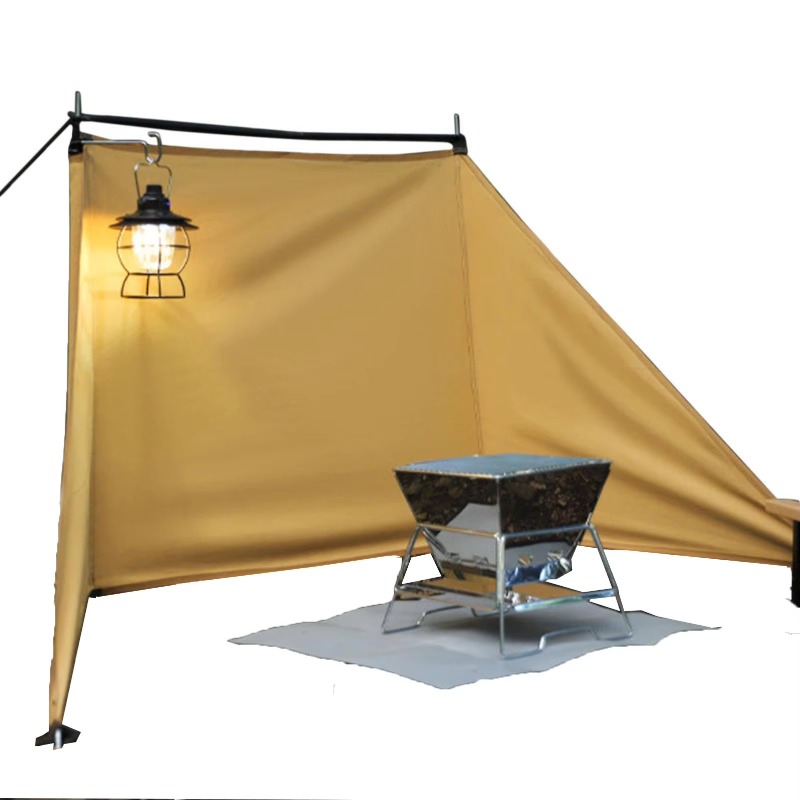 Pára-brisa de cozinha oxford p - Camping Cooking Wind Blocker avaliação e preço
